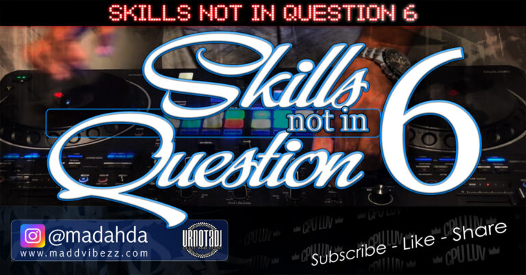 Skills not in Question 6